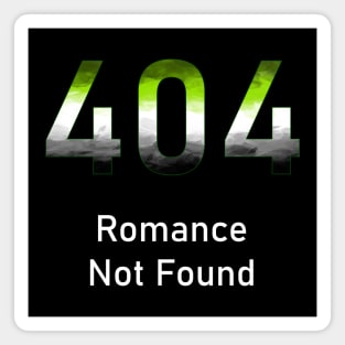 404 Romance Not Found Magnet